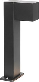 Industrialna lampa podłogowa zewnętrzna czarna 35 cm IP44 - Baleno