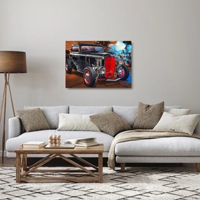 Obraz na szkle - weteran (70x50 cm)