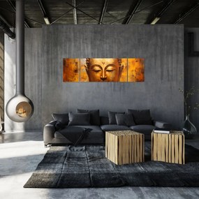 Obraz - Budda, obraz olejny (170x50 cm)