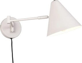 Kinkiet z elastyczną konstrukcją do kontaktu w kolorze kości słoniowej ø 15 cm Cosima – Trio