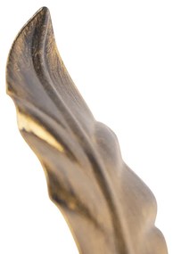 Lampa ścienna w stylu vintage antyczne złoto - Linden klasyczny/Antyczny Oswietlenie wewnetrzne