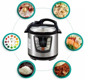 Slow cooker, multifunkcyjny wolnowar, 6L