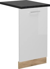 Panel przedni biały wysoki połysk 45x1.6x81.8 r-line