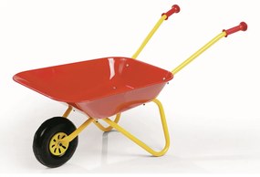 Rollytoys Ogrodowe taczki metalowe 80 x 41 x 38 cm, czerwony