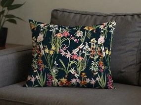 Dekoracyjna poszewka na poduszkę MYSTIC GARDEN 50x70 cm, ciemnozielony