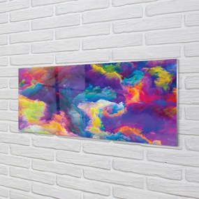 Panel Szklany Chaotyczna Harmonia Kształtów