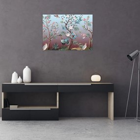 Obraz - Park ptaków (70x50 cm)