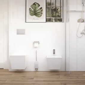 Bateria bidetowa srebrna BARCELONA silver