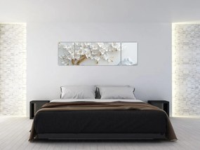 Obraz – Eleganckie drzewo życia 3D (170x50 cm)