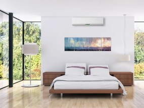Obraz - Abstrakcja (170x50 cm)