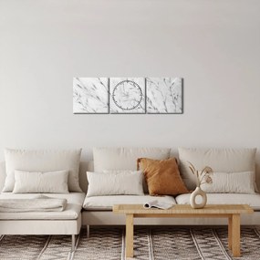 Obraz - Trawa pampasowa N⁰2 (z zegarem) (90x30 cm)