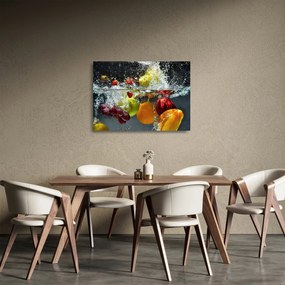Obraz na szkle - Owoce (70x50 cm)