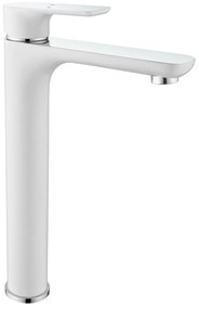 Bateria umywalkowa 4025CWBiały / Chrom błyszczący