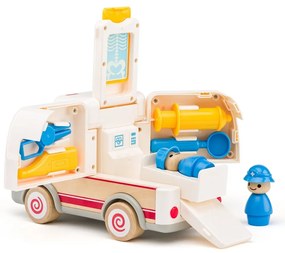 Woody Auto karetka pogotowia z dźwiękami iświatłami