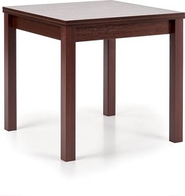 Stół GRACJAN 80(160)x80 ciemny orzech rozkładany