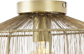 Nowoczesna lampa sufitowa mosiądz 30 cm - Bolti