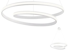Redo 01-1795 - Ściemnialny żyrandol LED na przewodzie TORSION LED/40W/230V biały