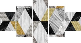Obraz - Teksturowany wystrój (125x70 cm)