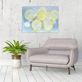 Obraz cytryn w lodzie (70x50 cm)