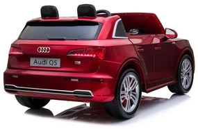 Pojazd na akumulator nowe audi q5 2-osobowe czerwone lakierowane