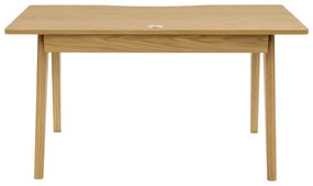 Biurko w dekorze dębu 70x140 cm Nice – Woodman