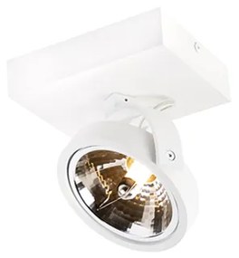 Designerski reflektor biały regulowany - GoDesignerski Oswietlenie wewnetrzne