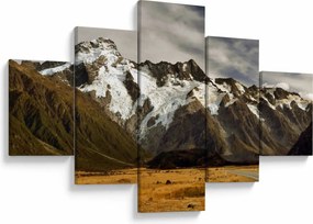 Obraz góry Sefton, Nowa Zelandia (125x70 cm)
