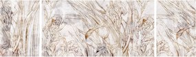 Obraz - Irysy (170x50 cm)