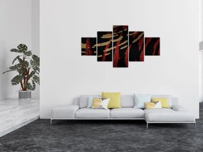 Obraz abstrakcji (125x70 cm)