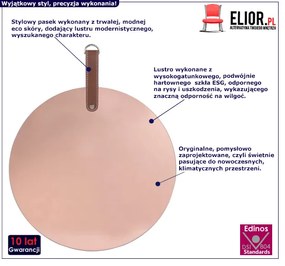 Różowe lustro C0-S80