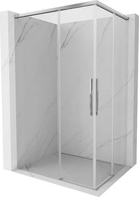 Mexen Rox Duo kabina prysznicowa rozsuwana 120 x 75 cm, transparent, chrom - 8C2D-120-075-01-00
