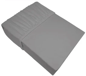 Prześcieradło z gumką Jersey Bielbaw 120x200 stalowe 160 g/m2 Premium GRENO