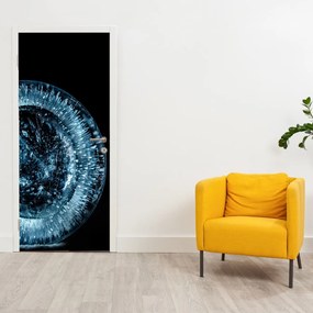 Fototapeta na drzwi - Krople lodu (95x205cm)