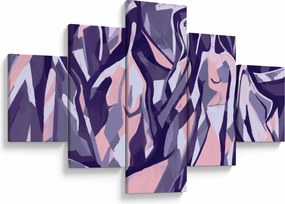 Obraz - Abstrakcyjne kobiety (125x70 cm)