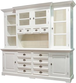 Kredens Brighton 225x45x220cm white