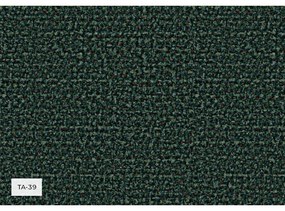 Ciemnozielony narożnik (lewostronny/z szezlongiem) Shell – Miuform