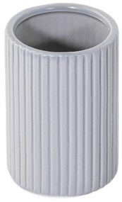 Zestaw ceramicznych akcesoriów łazienkowych, 4 elementy