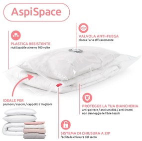 Worki próżniowe zestaw 5 szt. Aspispace M/L – Compactor