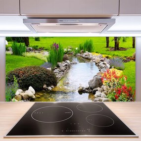 Szkło nad Blatem Ogród nad Brzegiem Jeziora