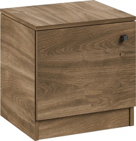 Szafka Nocna NESTOS 40 cm Stolik Nocny do Sypialni, Brązowy