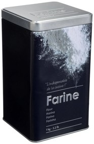 Pojemnik na mąkę, 1 kg, metal