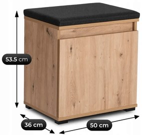 Szafka na buty z siedziskiem 50 cm C4-R41