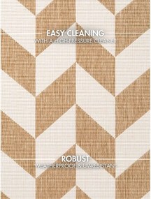 Kremowy/w naturalnym kolorze chodnik odpowiedni na zewnątrz 80x200 cm Haringey Terrick – Ted Baker