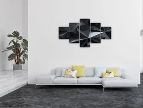Obraz - Abstrakcja geometryczna (125x70 cm)