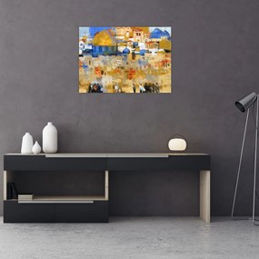 Obraz - Ściana płaczu, Jerozolima, Izrael (70x50 cm)