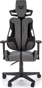 Fotel gamingowy NITRO 2 szary/czarny HALMAR
