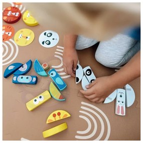 Tooky toy gra zręcznościowa klocki zwierzęta certyfikat fsc