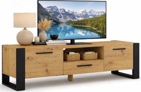 Szafka Rtv Dąb Artisan P9-A74