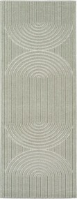Dywan uniwersalny Nova 3D oliwkowy 80 cm x 250 cm