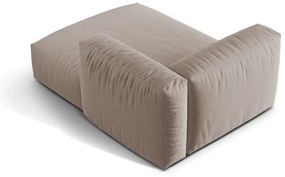 Beżowy moduł sofy (prawostronny) Martina – Micadoni Home